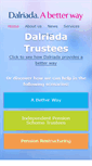 Mobile Screenshot of dalriadatrustees.co.uk